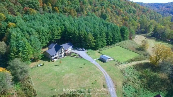 Country Property for Sale in Renick WV - Surround yourself with nature in this beautiful country home for sale in Renick WV. 