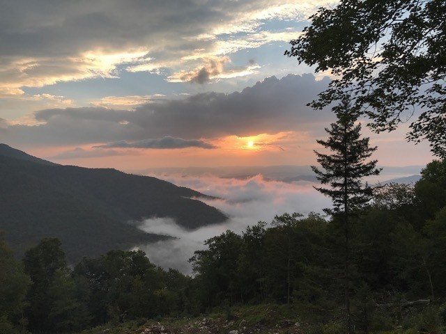 Scene in Pocahontas County near Snowshoe Resort