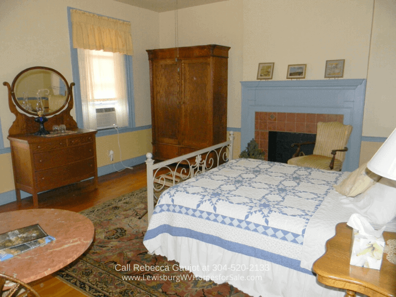 White Sulphur Springs WV Historic Homes for Sale - Turn the master bedroom of this White Sulphur Springs WV historic estate into your personal haven. 
