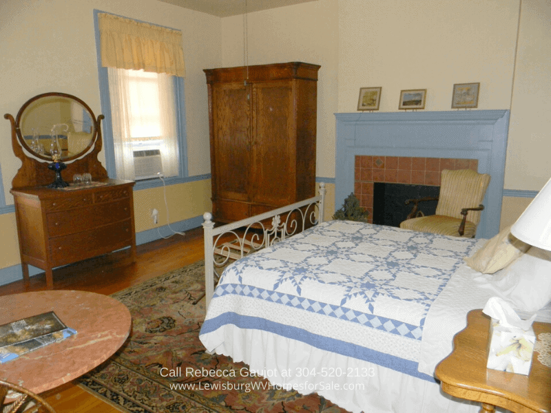 White Sulphur Springs WV Historic Homes for Sale - Turn the master bedroom of this White Sulphur Springs WV historic estate into your personal haven.